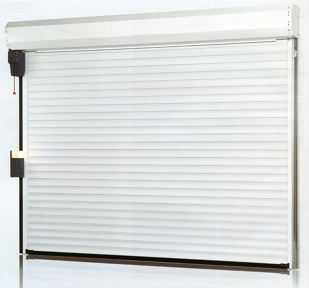 Picture of inside view of Hormann Rollmatic insulated roll up garage door